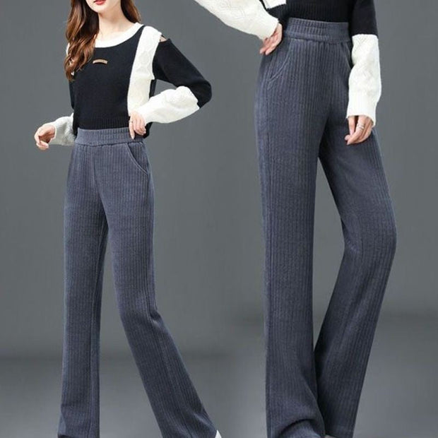 🎅Christmas special offer | 💁‍♀️Women's Wide-leg Trousers With a Loose Fit And Elasticated Waistband