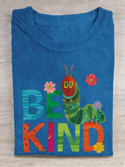 Be Kind Teacher Casual Print T-shirt