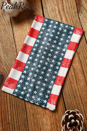 American Flag Printed Yoga Sports Headband