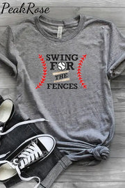 Baseball Swing For The Fences T-Shirt