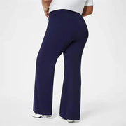 🌸Women's Plus Size High Stretch High-Waist Wide-Leg Pants