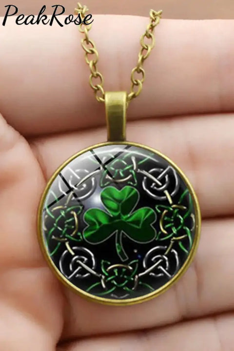 Clover Time Gem Necklace