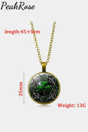 Clover Time Gem Necklace