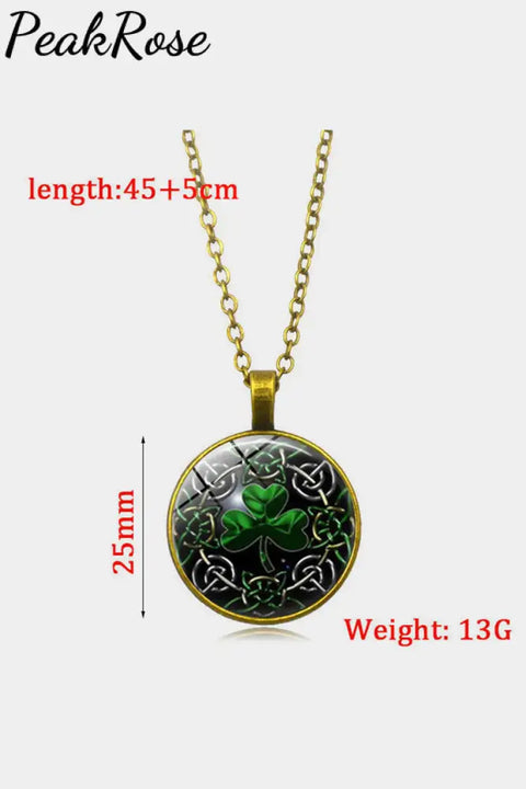 Clover Time Gem Necklace