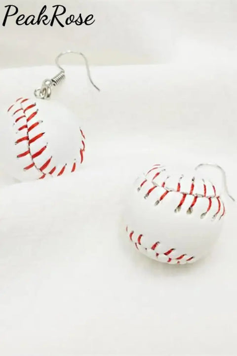 Creative Fun Baseball Earrings