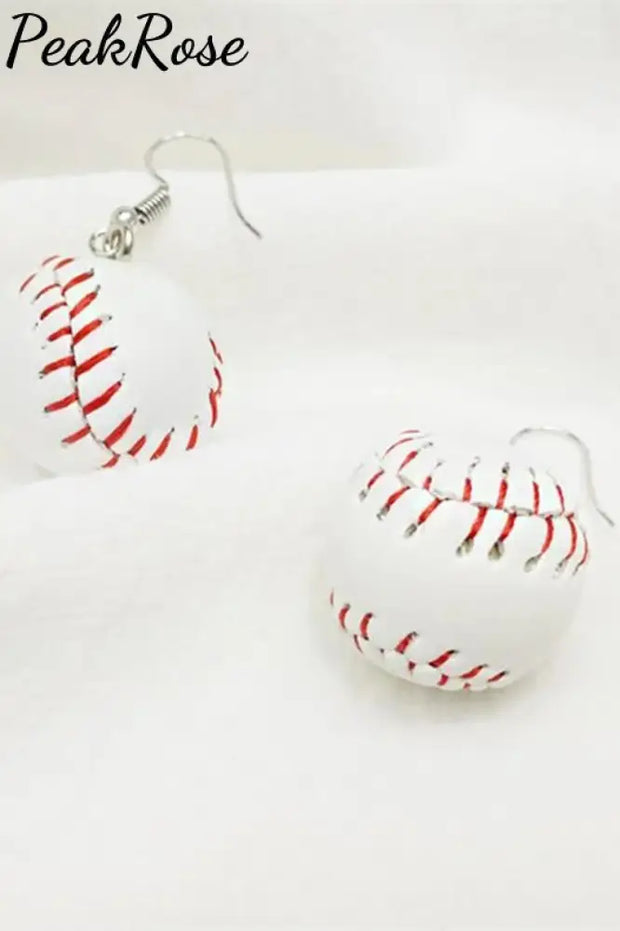 Creative Fun Baseball Earrings