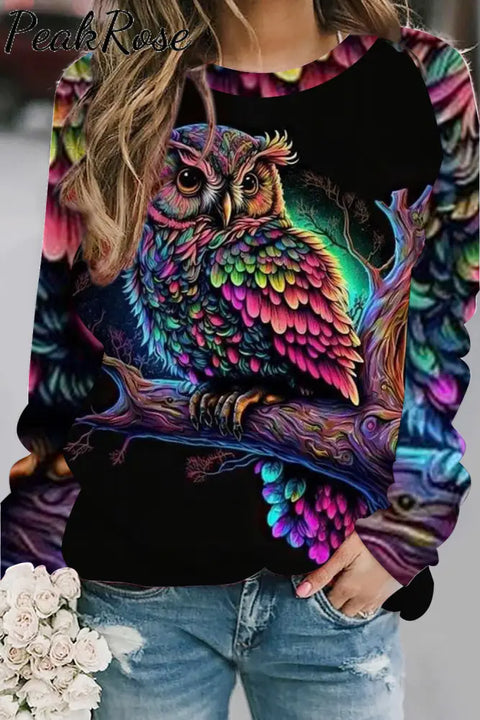 Eagle Printings Print Sweatshirt