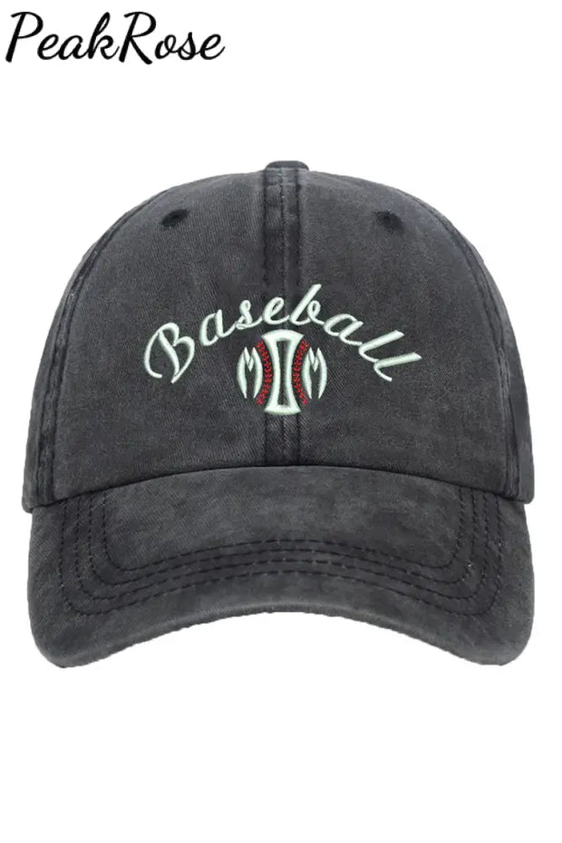 Embroidered Baseball Mom Baseball Cap