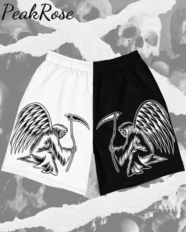 Fear The Reaper Athletic Shorts As Picture / S Hot Sell