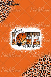 For The Love Of Game Basketball Bleached Sweatshirt