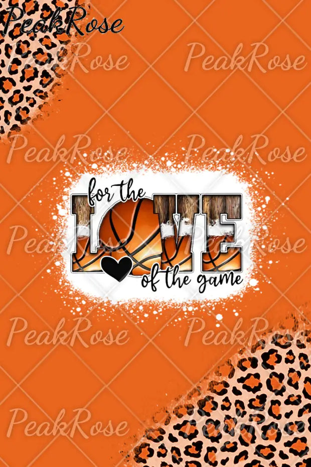 For The Love Of Game Basketball Bleached Sweatshirt