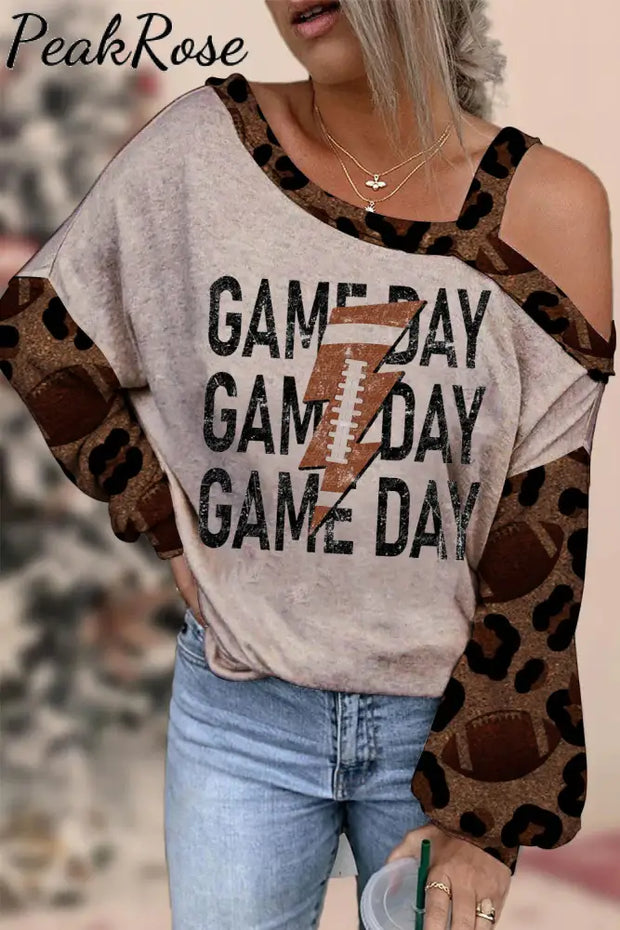 Game Day Football Blouse