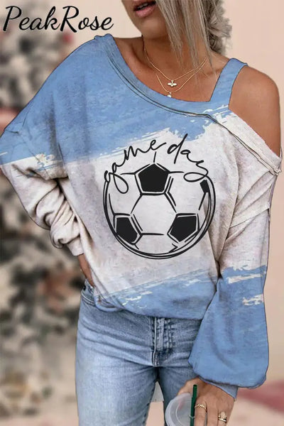 Game Day Printing Blouse S / Photo Color