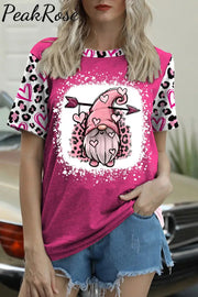 Gnome Print T-Shirt S / Pink T-Shirt