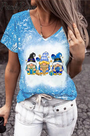 Hakunnah Gnomes Short Sleeve T-Shirt S / Photo Color