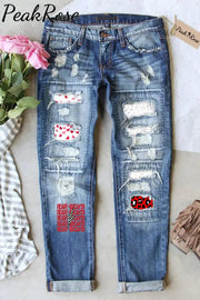 Heart-Breaker Ripped Jeans