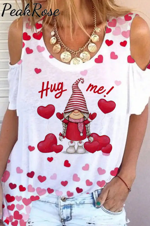 Hug Me Cold Shoulder T-Shirt