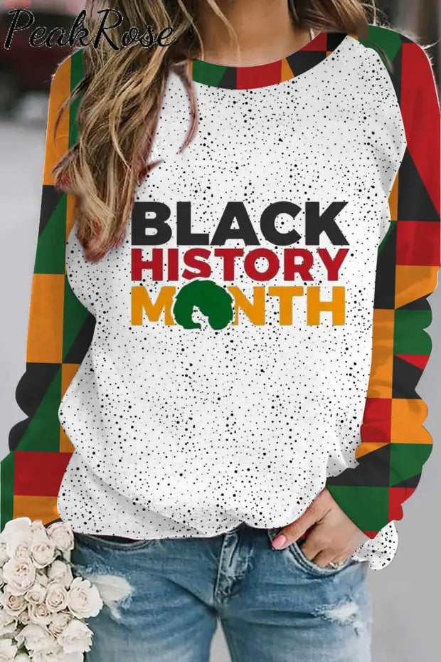 I Am Black History Woman Sweatshirt