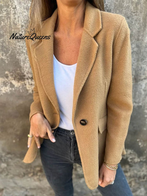 Women's Lmitation Cashmere Blazer