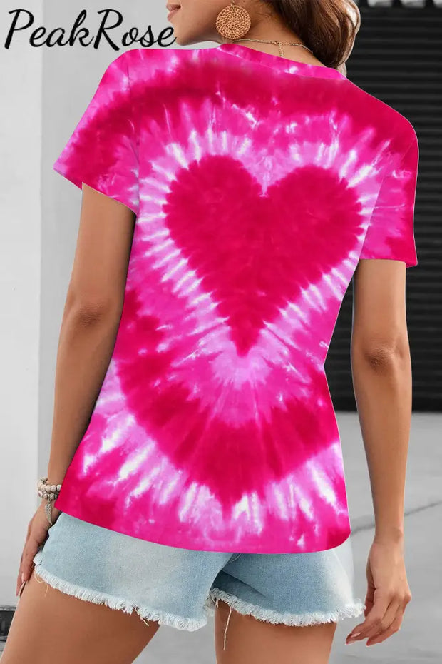 Leopard Love Heart T-Shirt T-Shirt