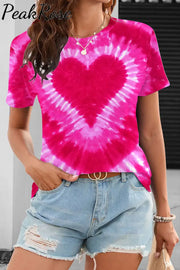 Leopard Love Heart T-Shirt T-Shirt