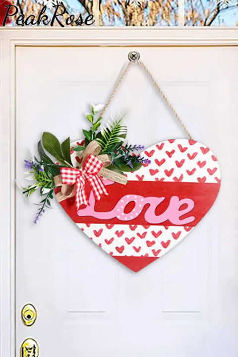 Love Door Hangings Wall Wooden Decorations Love Hanging