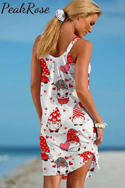 Love Gnome Sleeveless Dress