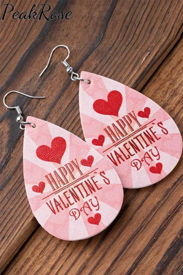 Love Happy Valentine’s Day Earrings