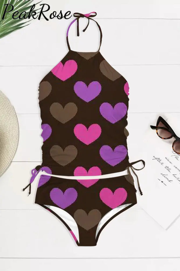 Love Heart Bikini Swimsuit