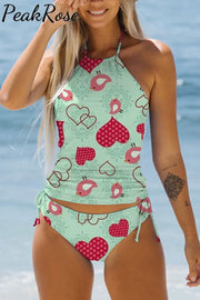 Love Heart Bikini Swimsuit