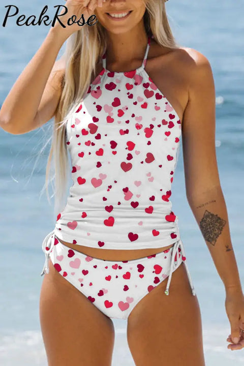 Love Heart Bikini Swimsuit S