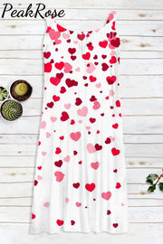 Love Heart Sleeveless Dress