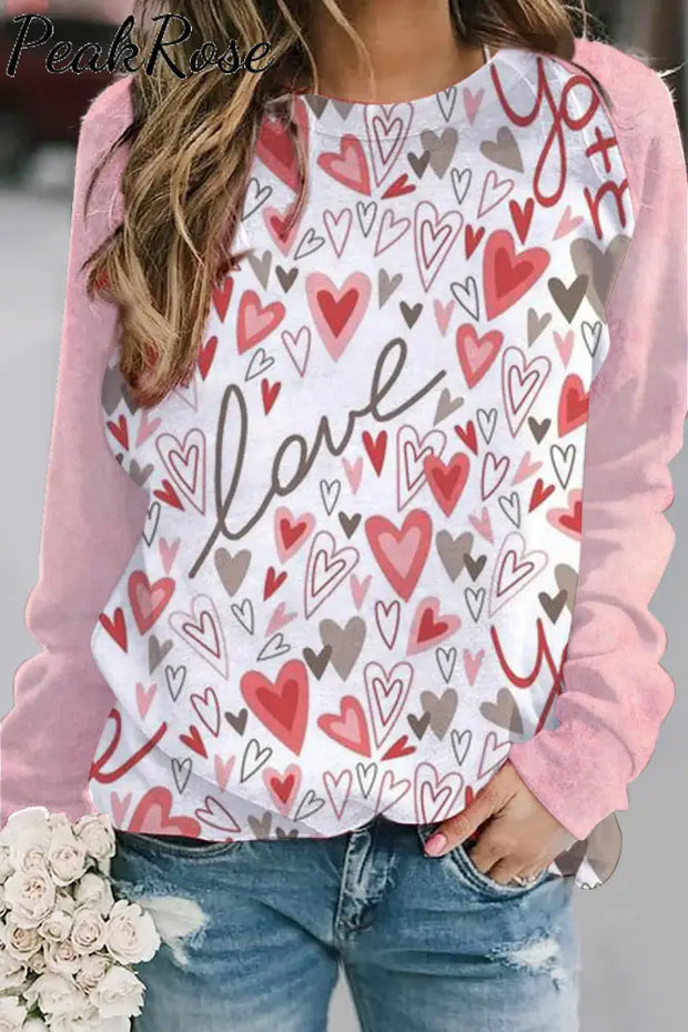 Love Heart Sweatshirt