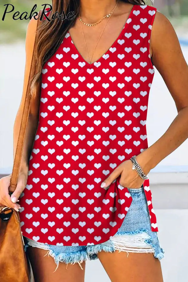 Love Heart Tank Top