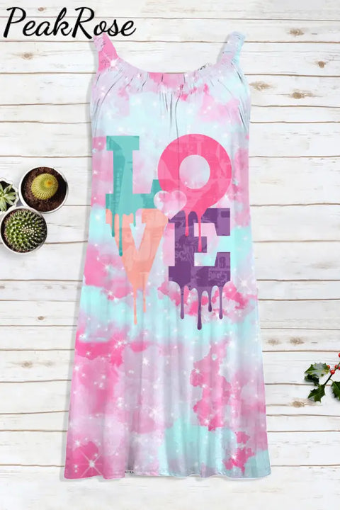 Love Letter Beach Sleeveless Dress