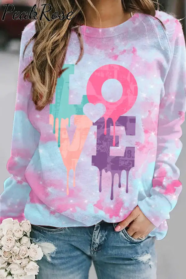 Love Letter Sweatshirt S / Pink