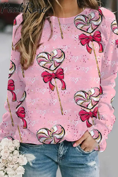 Love Lollipops Sweatshirt S / Pink