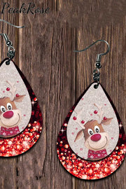 Lucky Moose Glitter Earrings