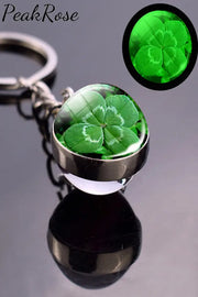 Luminous Four-Leaf Clover Key-Chain #2