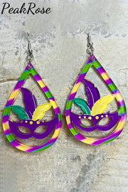 Mardi Gras Earrings