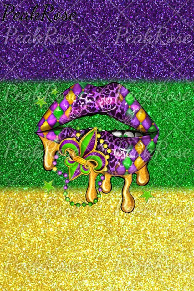 Mardi Gras Glitter Leopard Western Lips Tie Dye Bleached Ripped Jeans