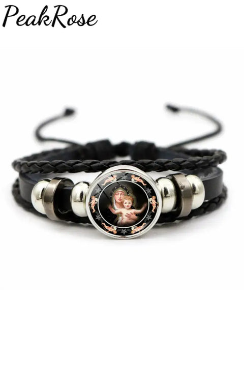 Maria Mother Faith Bracelet One-Size / Picture Color10 Bracelets