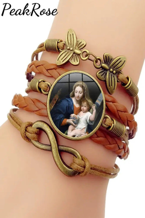 Maria Mother Faith Bracelet One-Size / Picture Color2 Bracelets