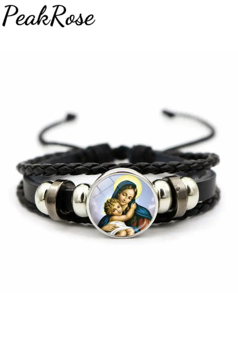 Maria Mother Faith Bracelet One-Size / Picture Color5 Bracelets