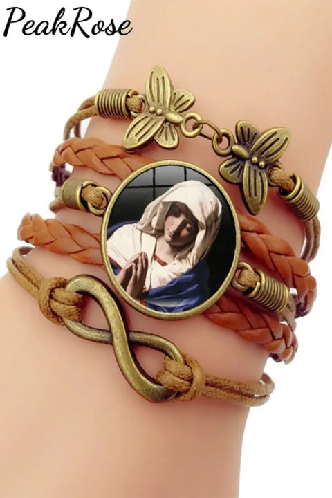 Maria Mother Faith Bracelet One-Size / Picture Color6 Bracelets