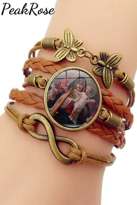 Maria Mother Faith Bracelet One-Size / Picture Color7 Bracelets