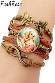 Maria Mother Faith Bracelet One-Size / Picture Color8 Bracelets