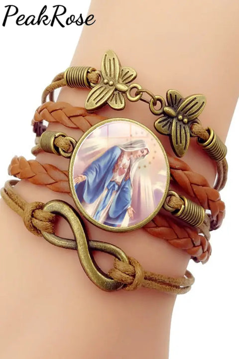 Maria Mother Faith Bracelet One-Size / Picture Color9 Bracelets