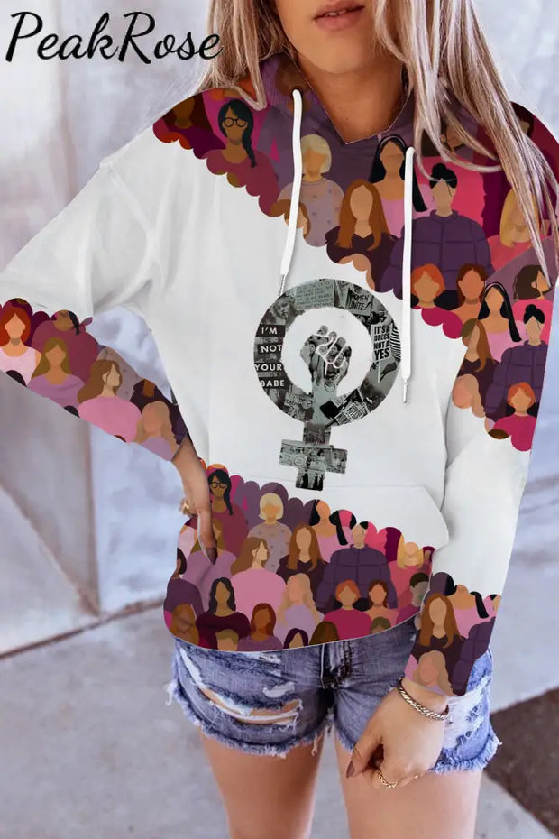 Mother’s Day Women Empowerment Interracial Hoodie