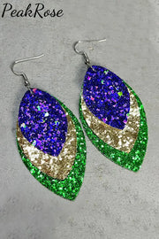 Multicolor Shining Hook Earrings